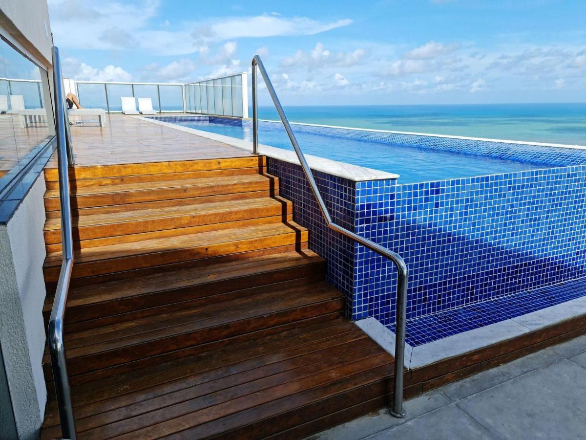 Flat Com Vista Deslumbrante Do Paiva 累西腓 外观 照片